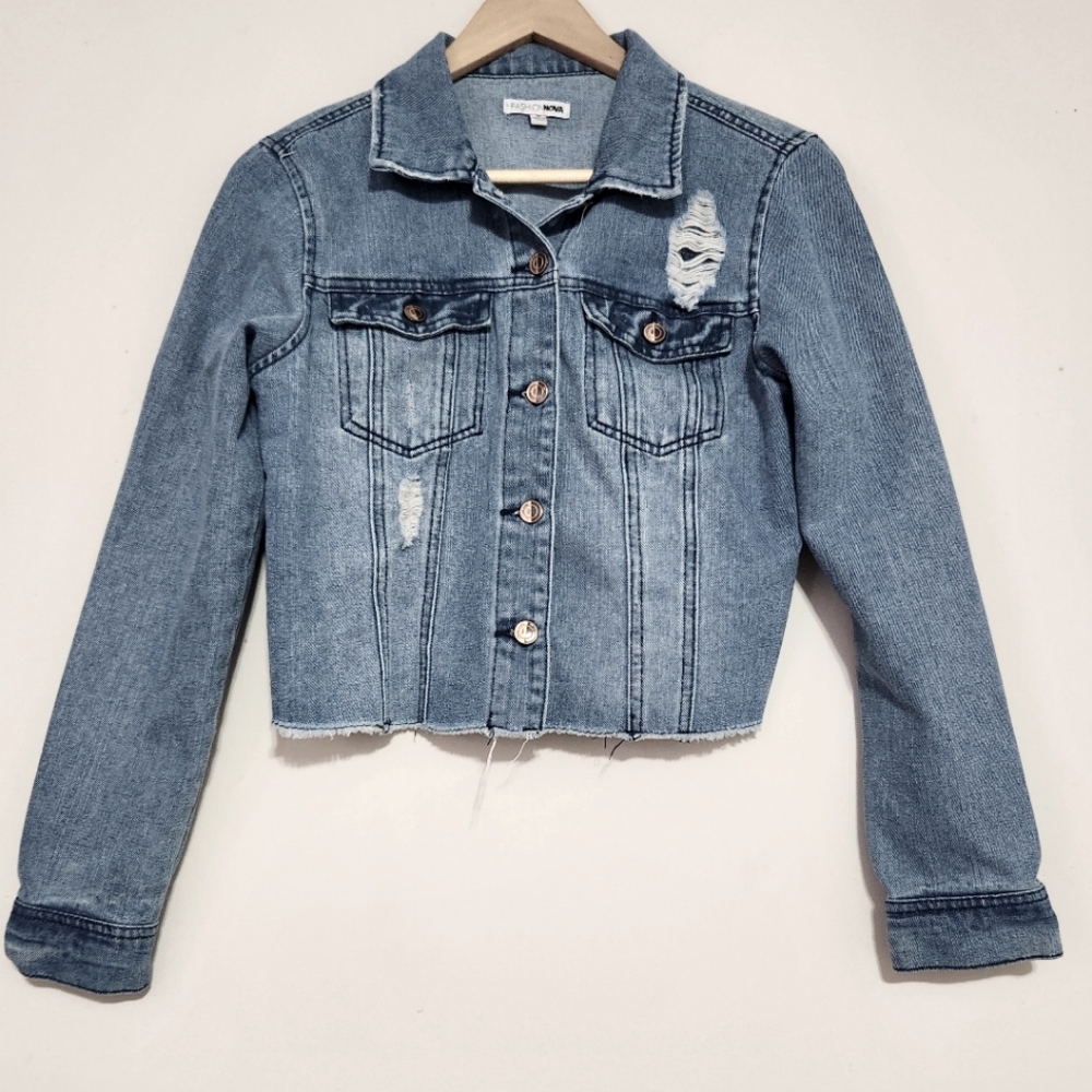 Fashion Nova denim Yacket